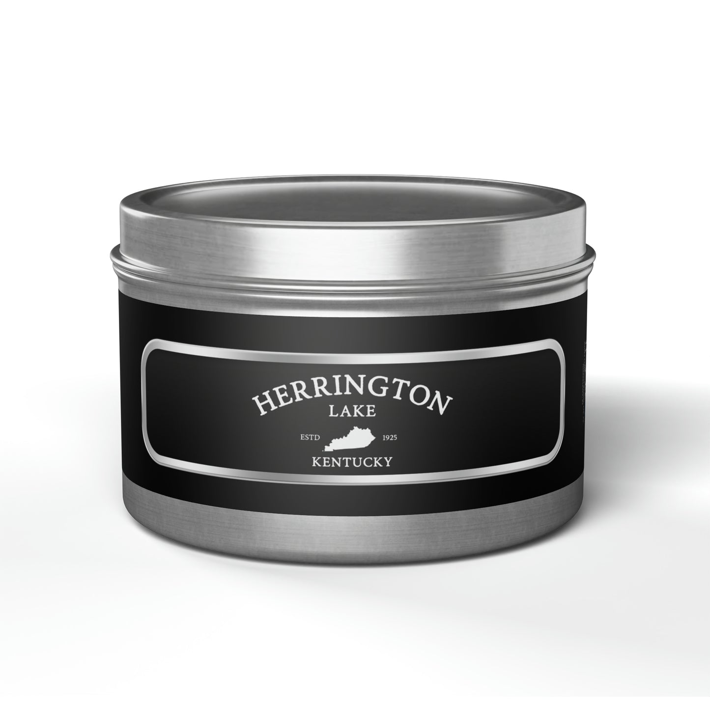 "Simply Herrington" Black Label Coconut Soy Wax Premium Tin Candles