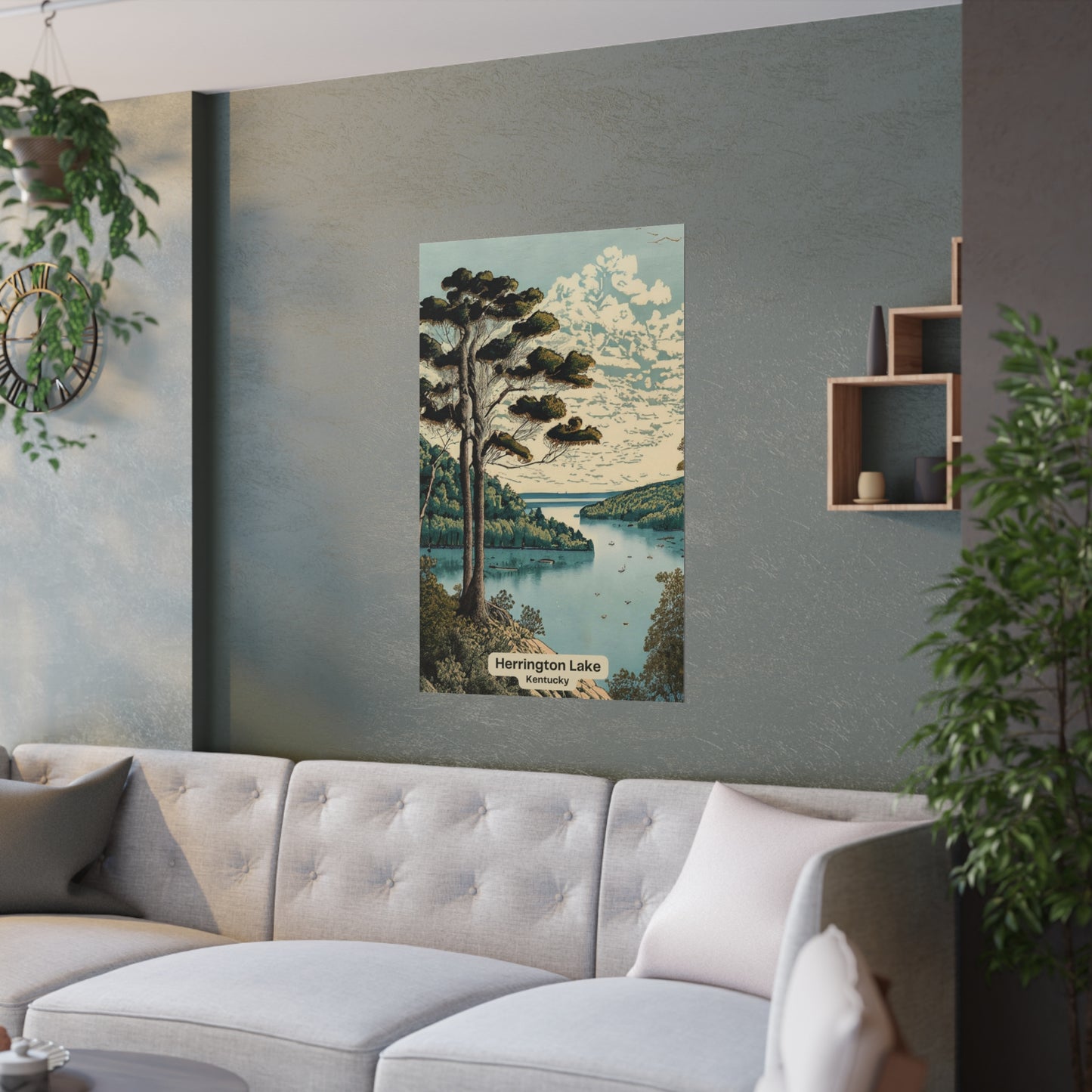 "Timeless - 1" Herrington Lake Vintage Satin Posters (210gsm)