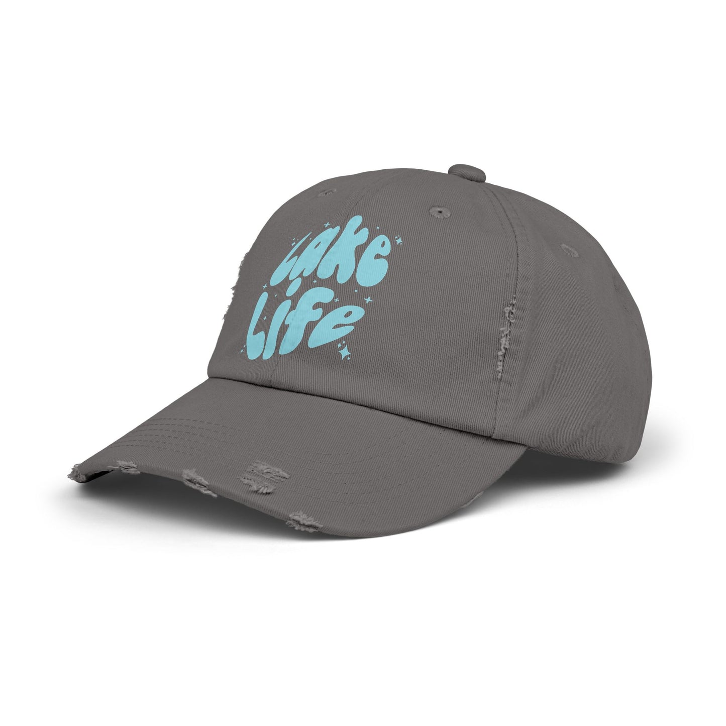 Herrington Lake Life Unisex Distressed Cap
