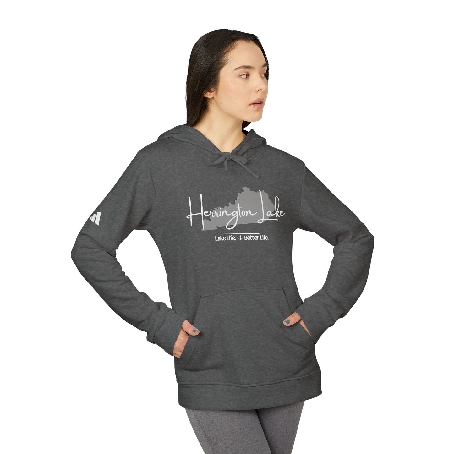 Herrington Lake Signature Collection adidas® Unisex Fleece Hoodie