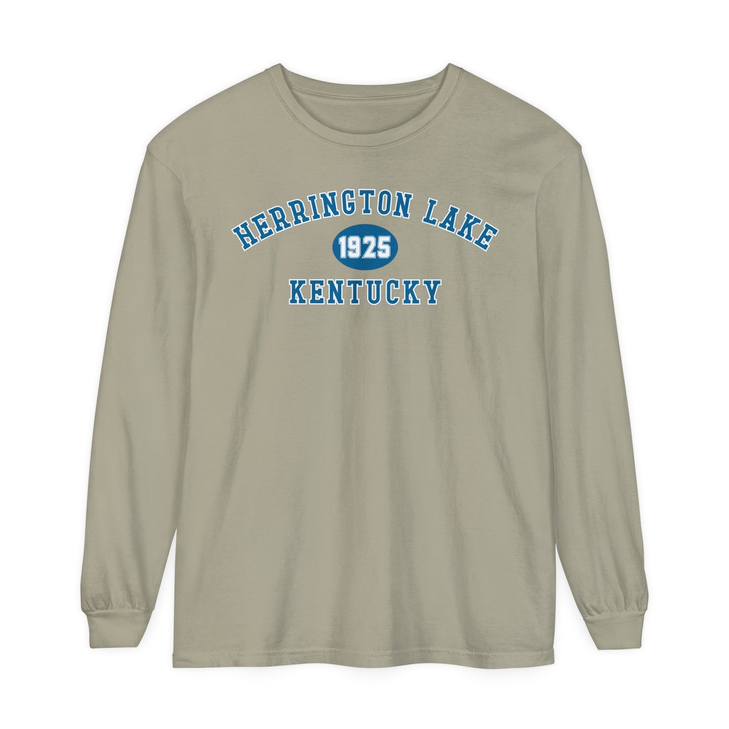 Herrington Lake "Back To School" Collegiate Collection Garment-Dyed Premium Comfort Colors™ Long Sleeve T-Shirt