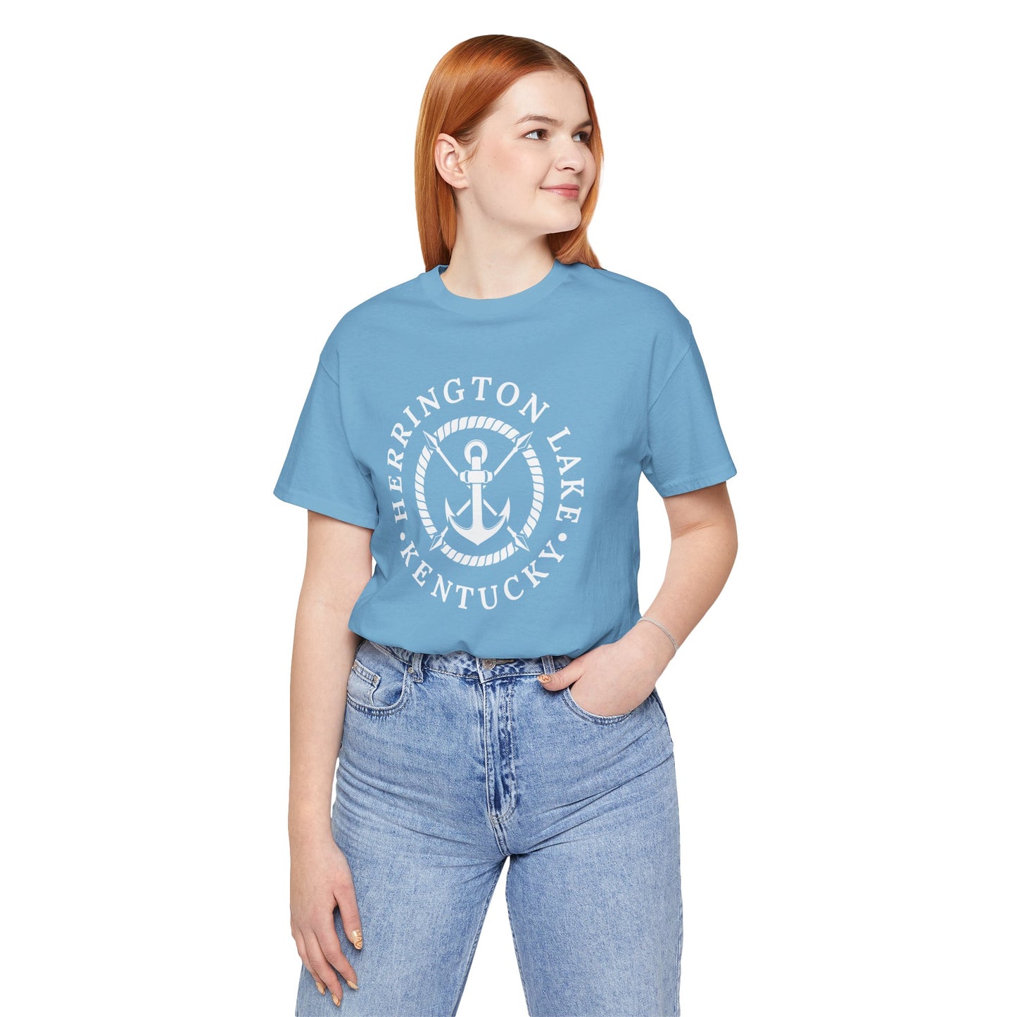 Herrington Lake Nautical Collection Anchor Jersey Knit Tee