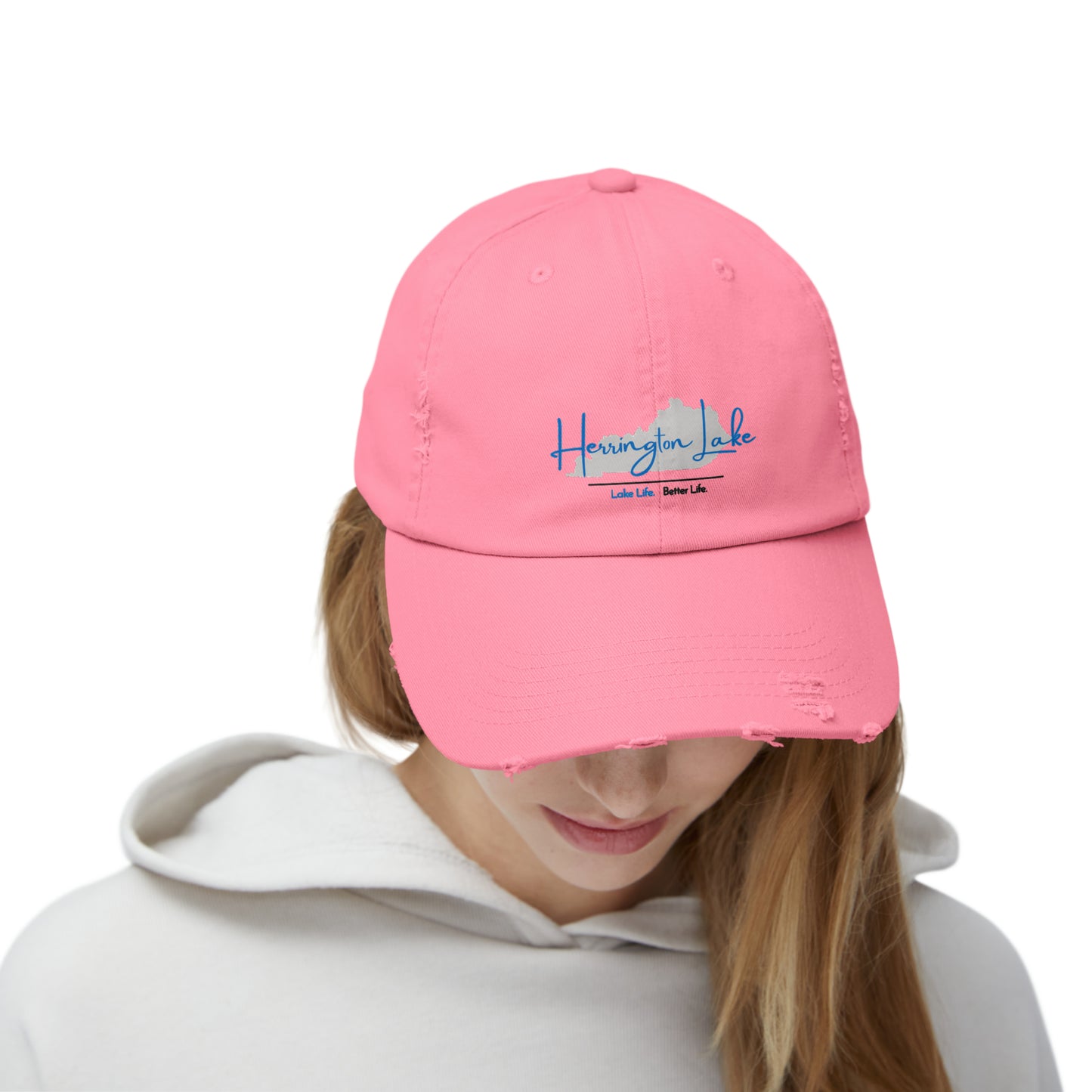 Herrington Lake Signature Collection Distressed Cap