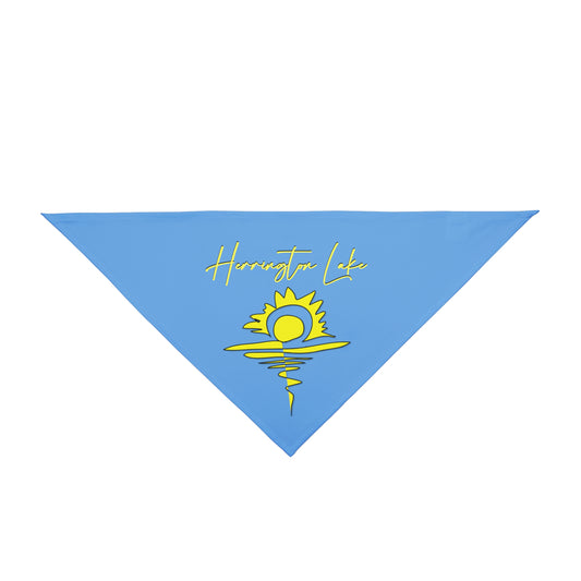 Herrington Lake Sunny Day Pet Bandana