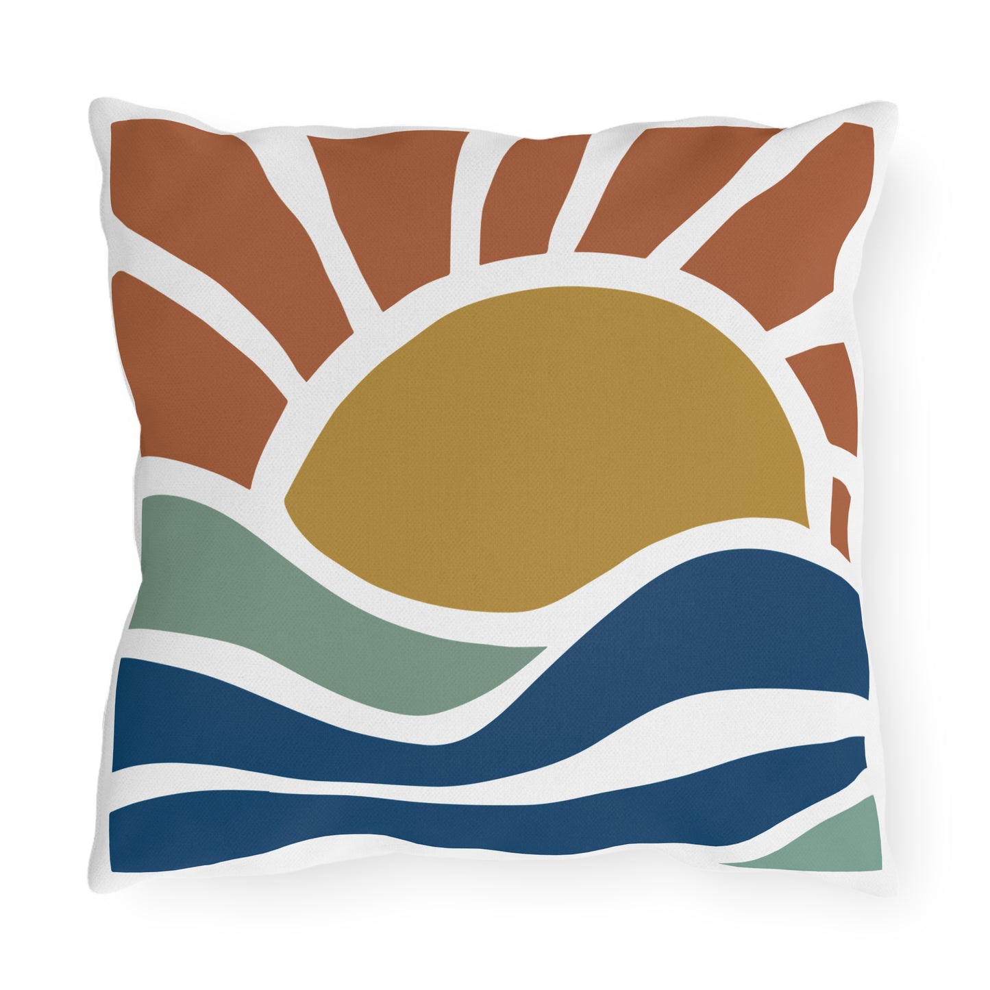 "Sunrise Serenity" Herrington Lake Reversible Outdoor Pillows