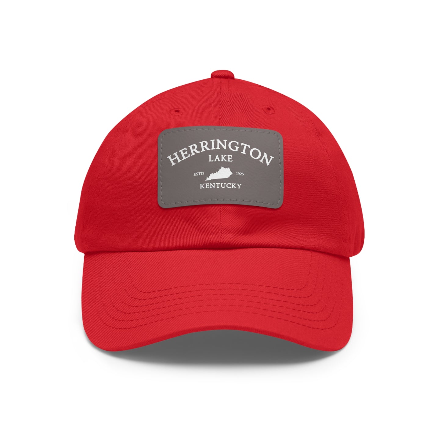 "Simply Herrington" Collection Dad Hat with Leather Patch