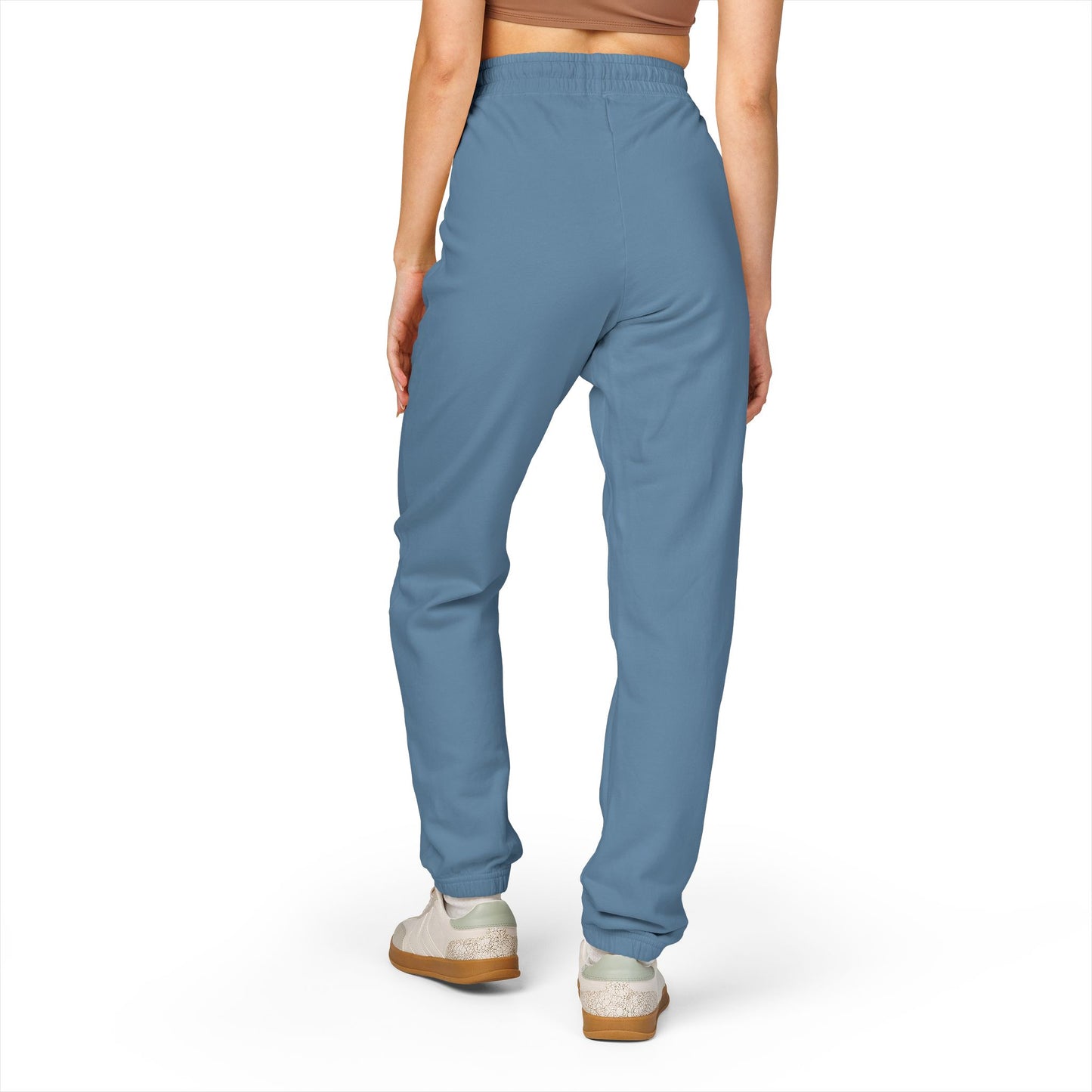 Herrington Lake Script Logo Unisex Garment-Dyed Fleece Sweatpants