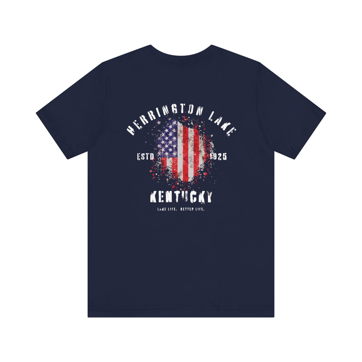 Herrington Lake Patriots Double-Sided Jersey Knit Cotton Tee