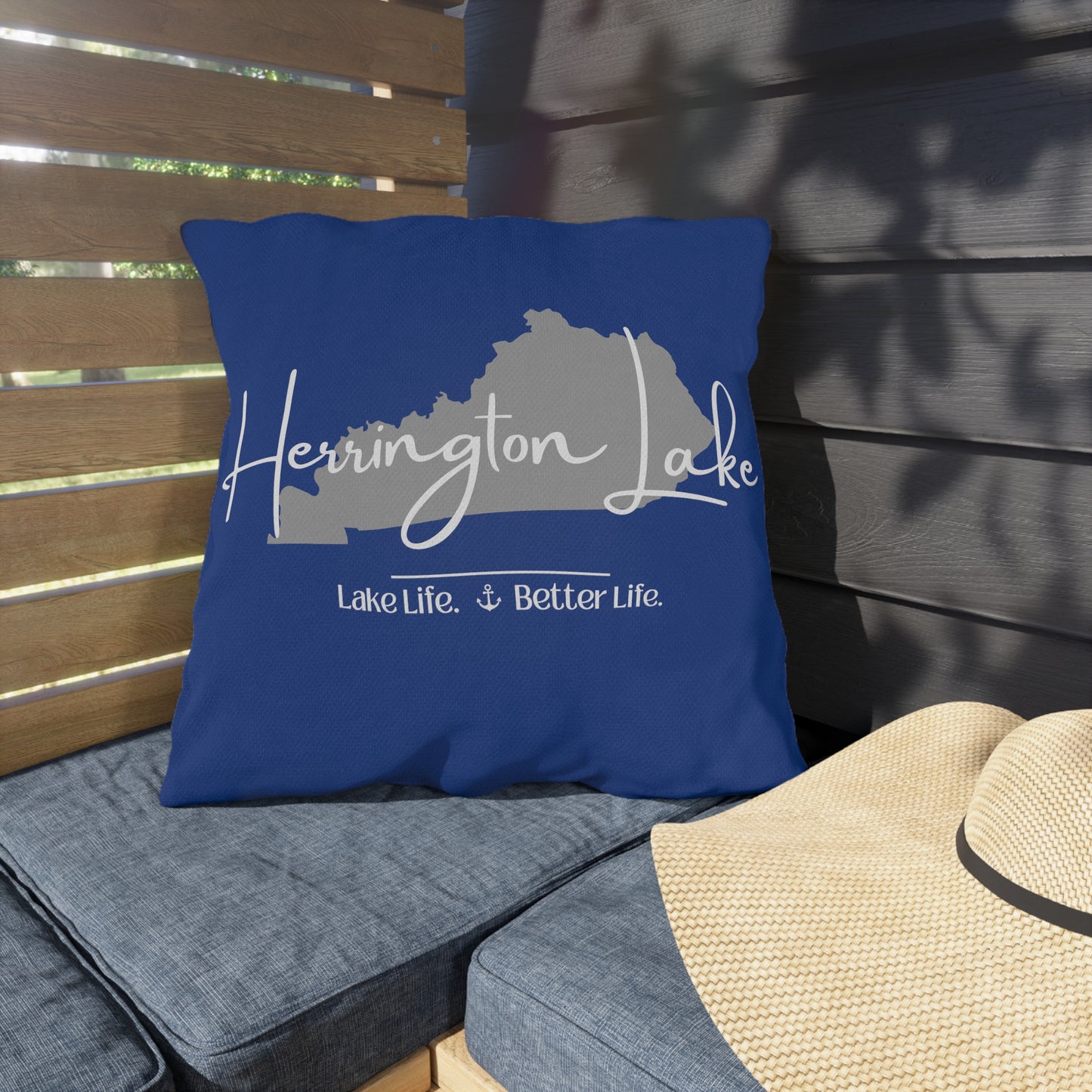 Herrington Lake Signature Collection Outdoor Pillows (Blue)