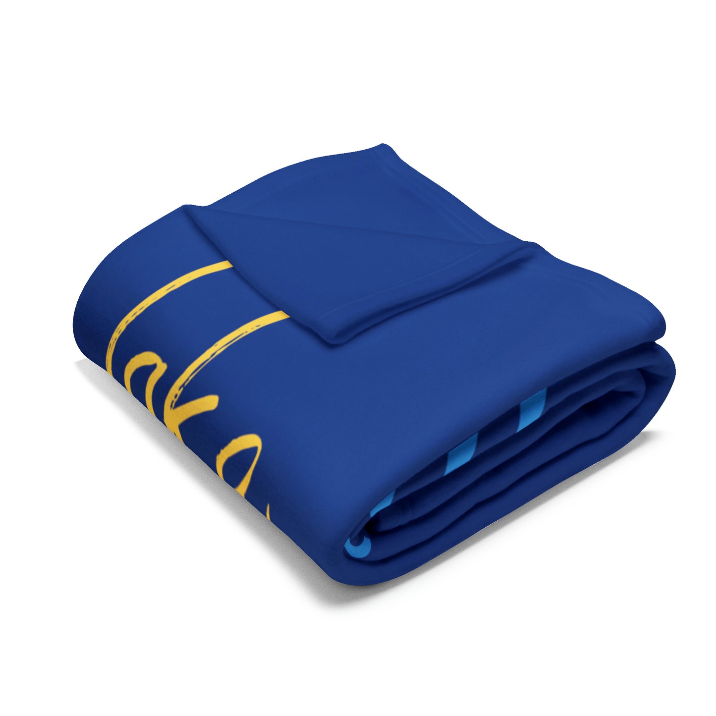 "Herrington Lake Is My Happy Place" Arctic Fleece Blanket