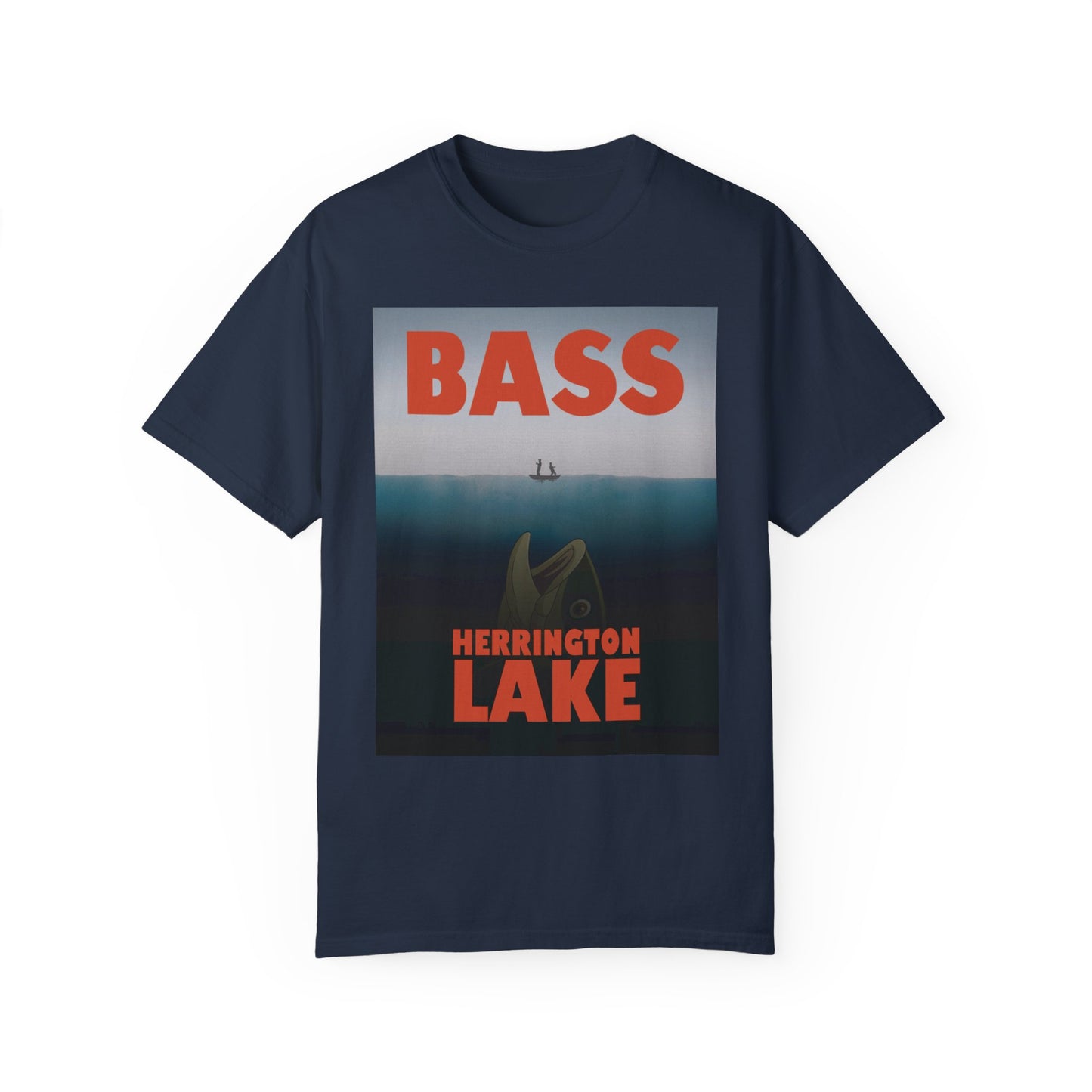 BASS-JAWS Premium Garment-Dyed Comfort Colors TShirt