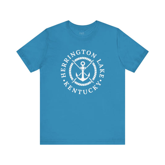 Herrington Lake Nautical Collection Anchor Jersey Knit Tee