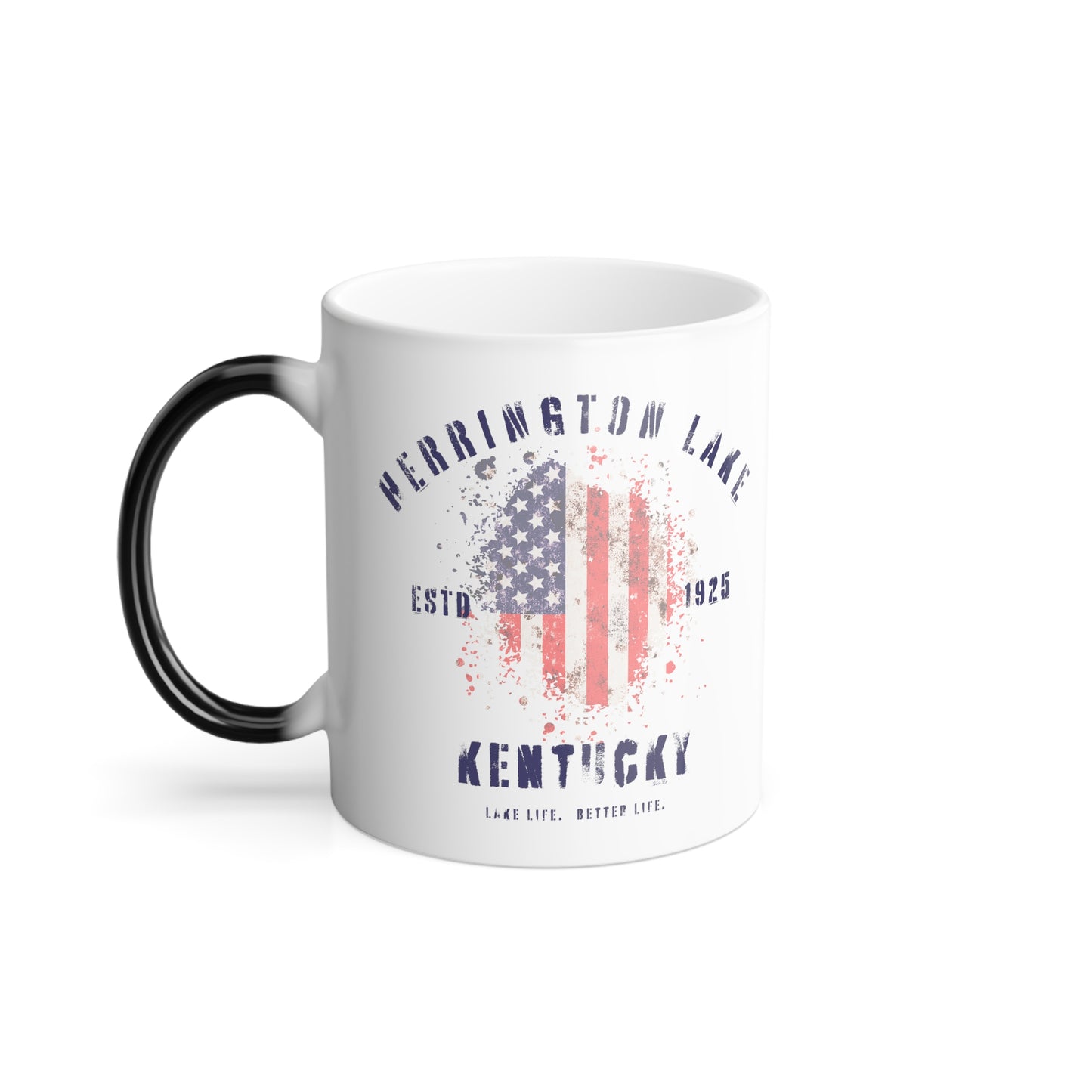 Herrington Lake Patriots Color Morphing Mug, 11oz