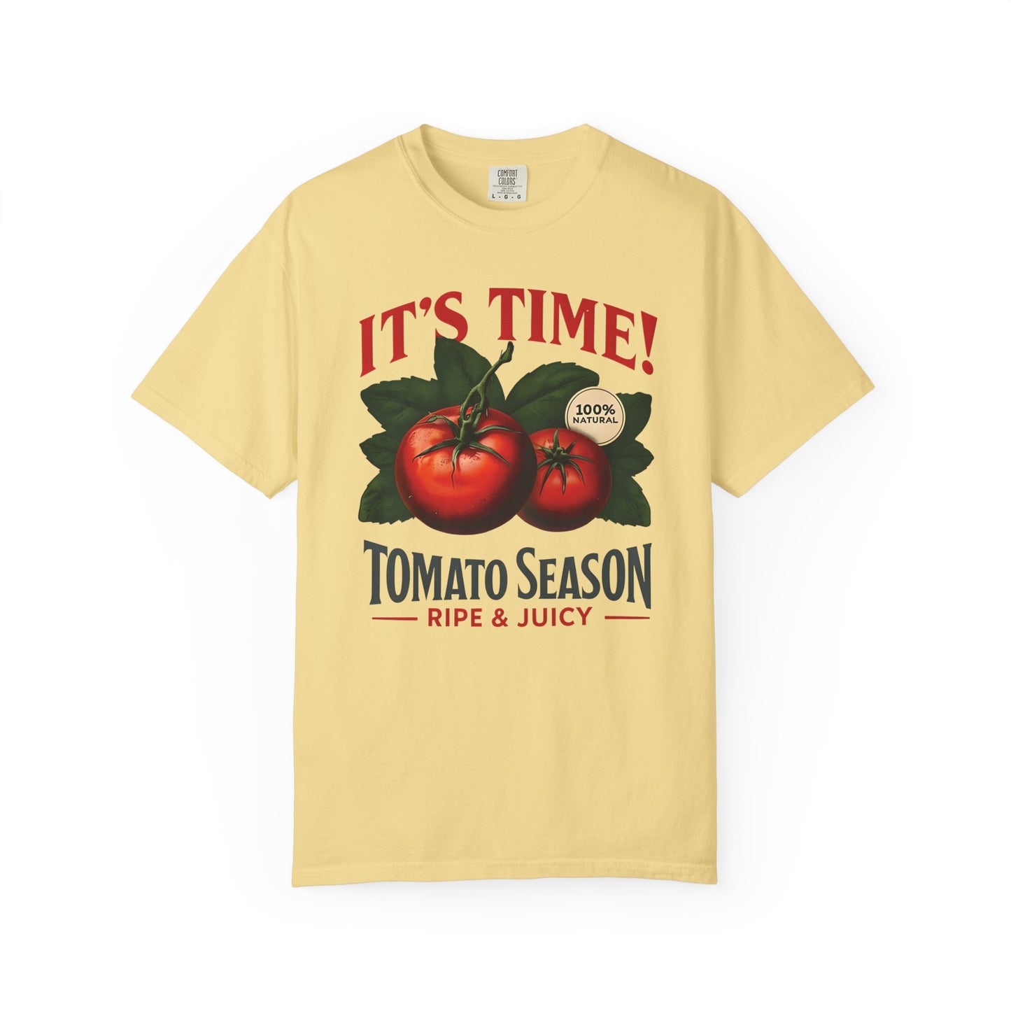 "It's Tomato Season" Premium Garment-Dyed Comfort Colors TShirt