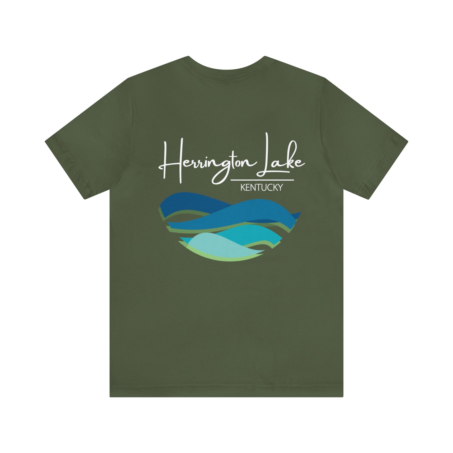 HerringtonLakeKY.com Logo Double-Sided Jersey Knit Tee
