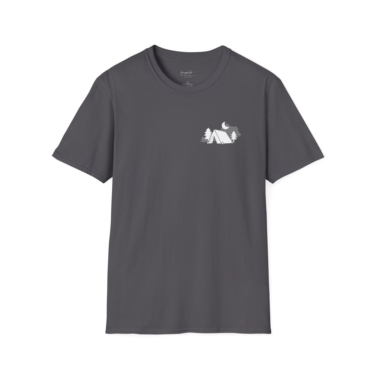 HLKY Camping Club Soft Ringspun Cotton Double-Sided Tee