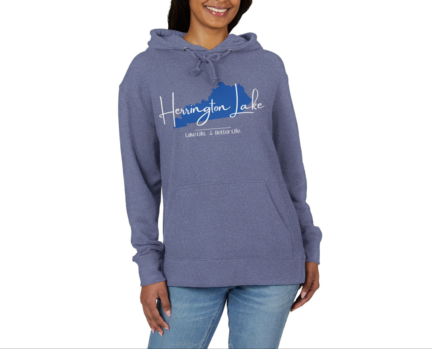 Herrington Lake Signature Collection Unisex French Terry Hoodie