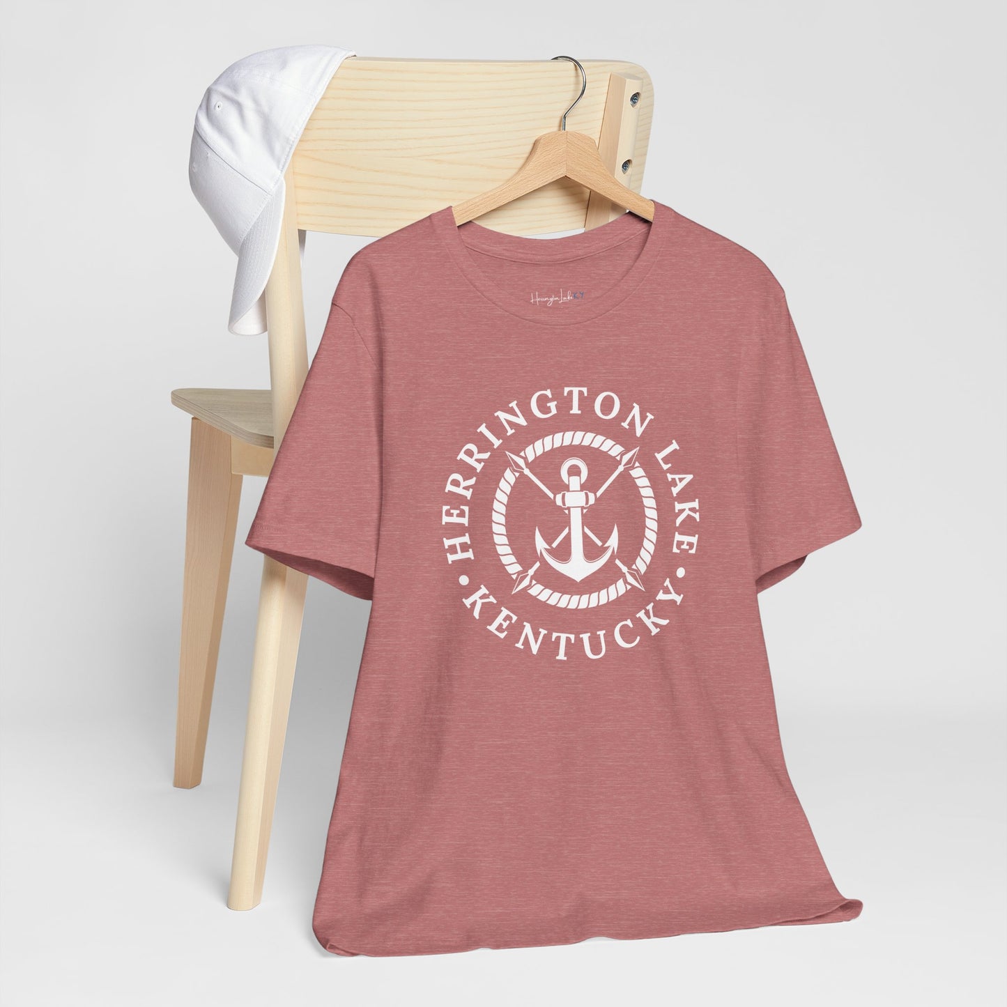 Herrington Lake Nautical Collection Anchor Jersey Knit Tee