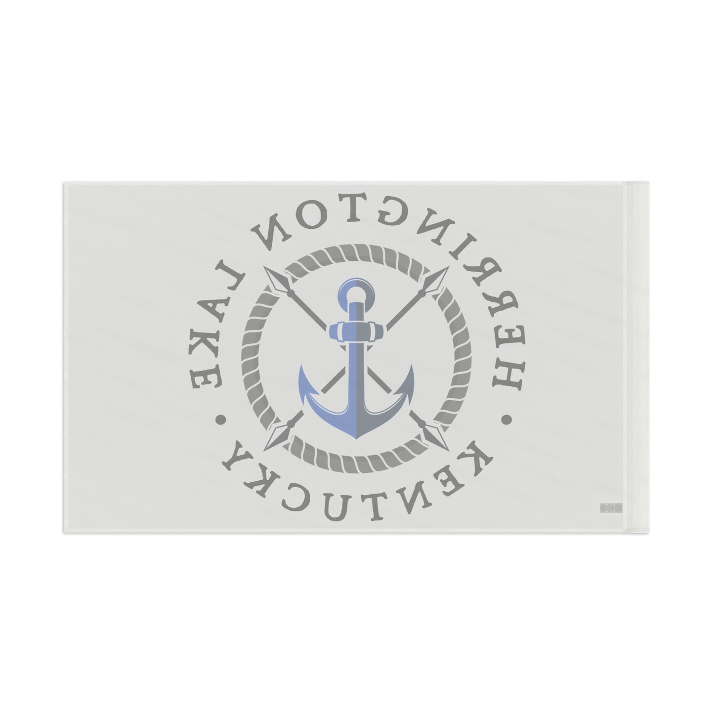 Herrington Lake Nautical Collection Flag - White