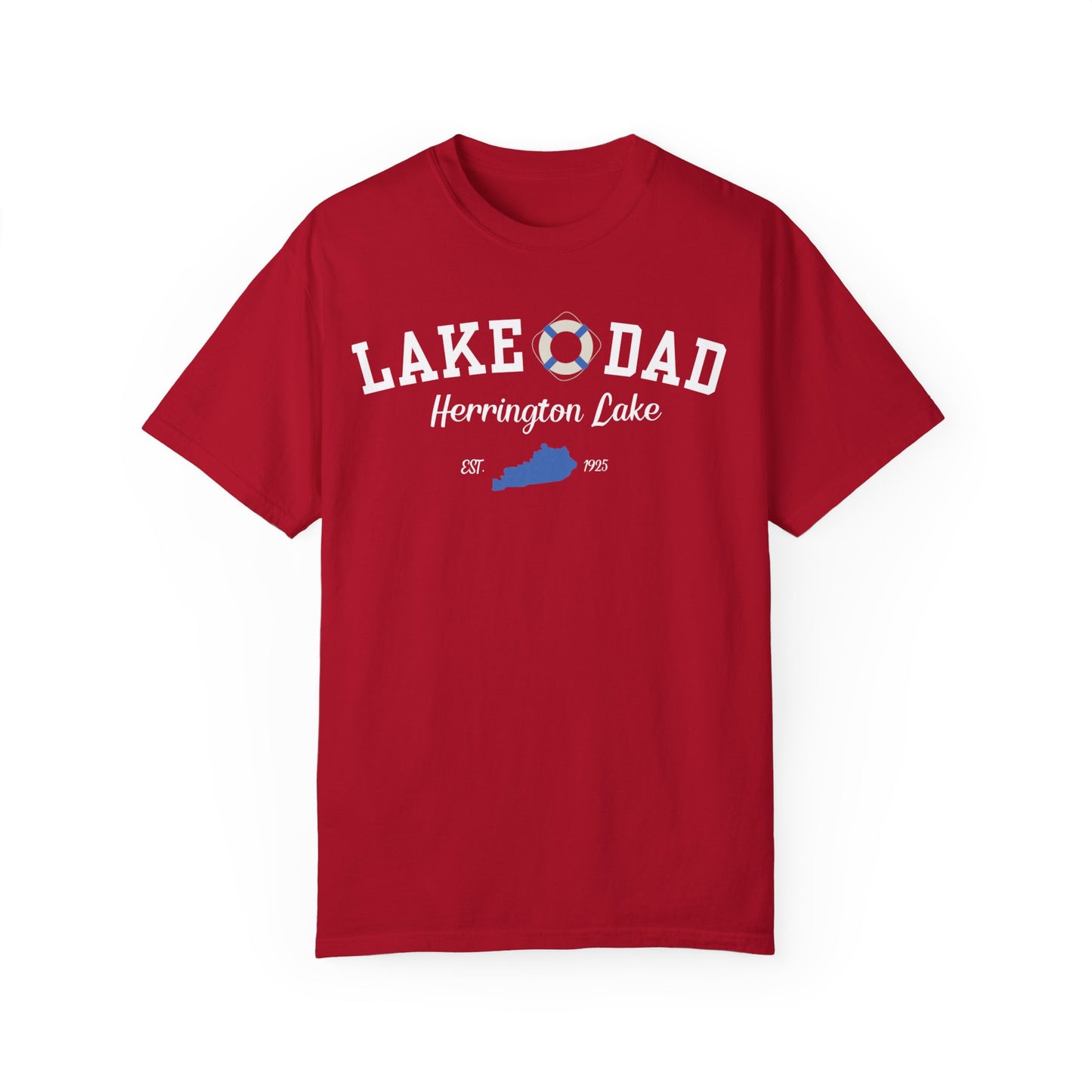 "Lake Dad" Premium Garment-Dyed Comfort Colors TShirt