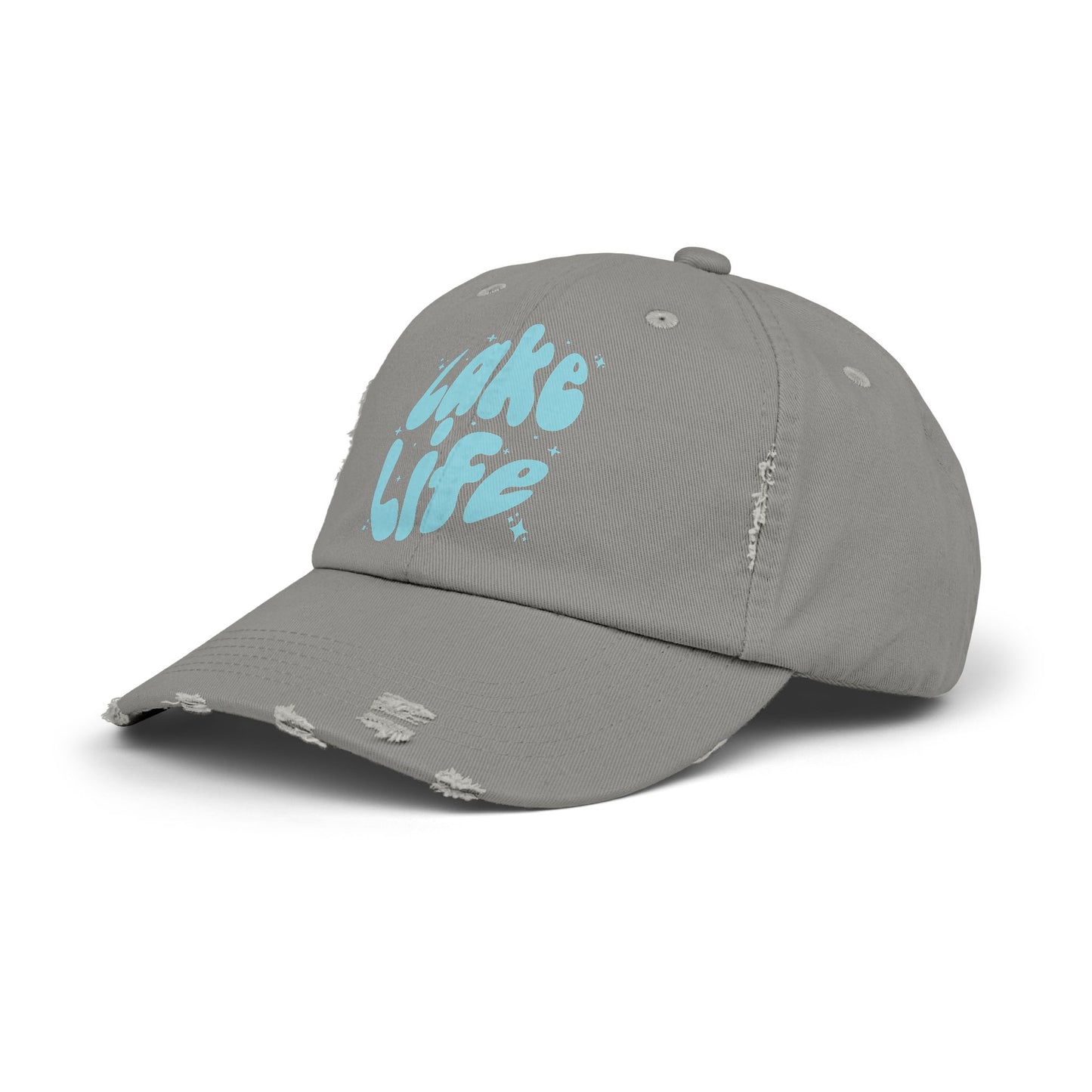 Herrington Lake Life Unisex Distressed Cap