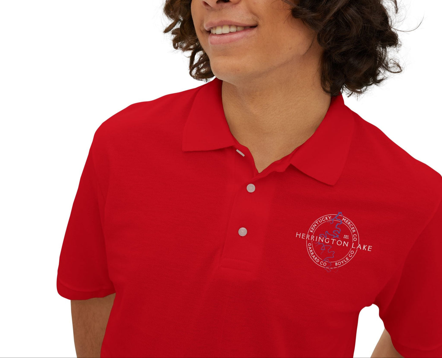 The "Classic" Herrington Lake and County Men's Piqué Polo