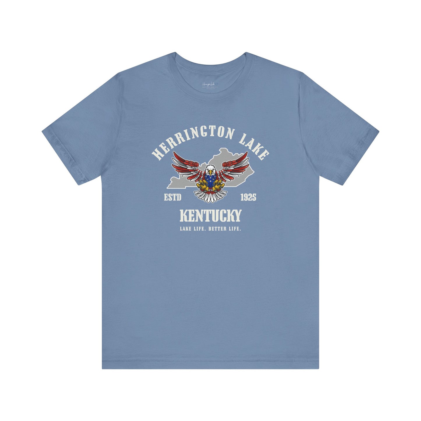 "Screaming Eagle" Herrington Lake Patriots Collection Jersey Knit Cotton Tee