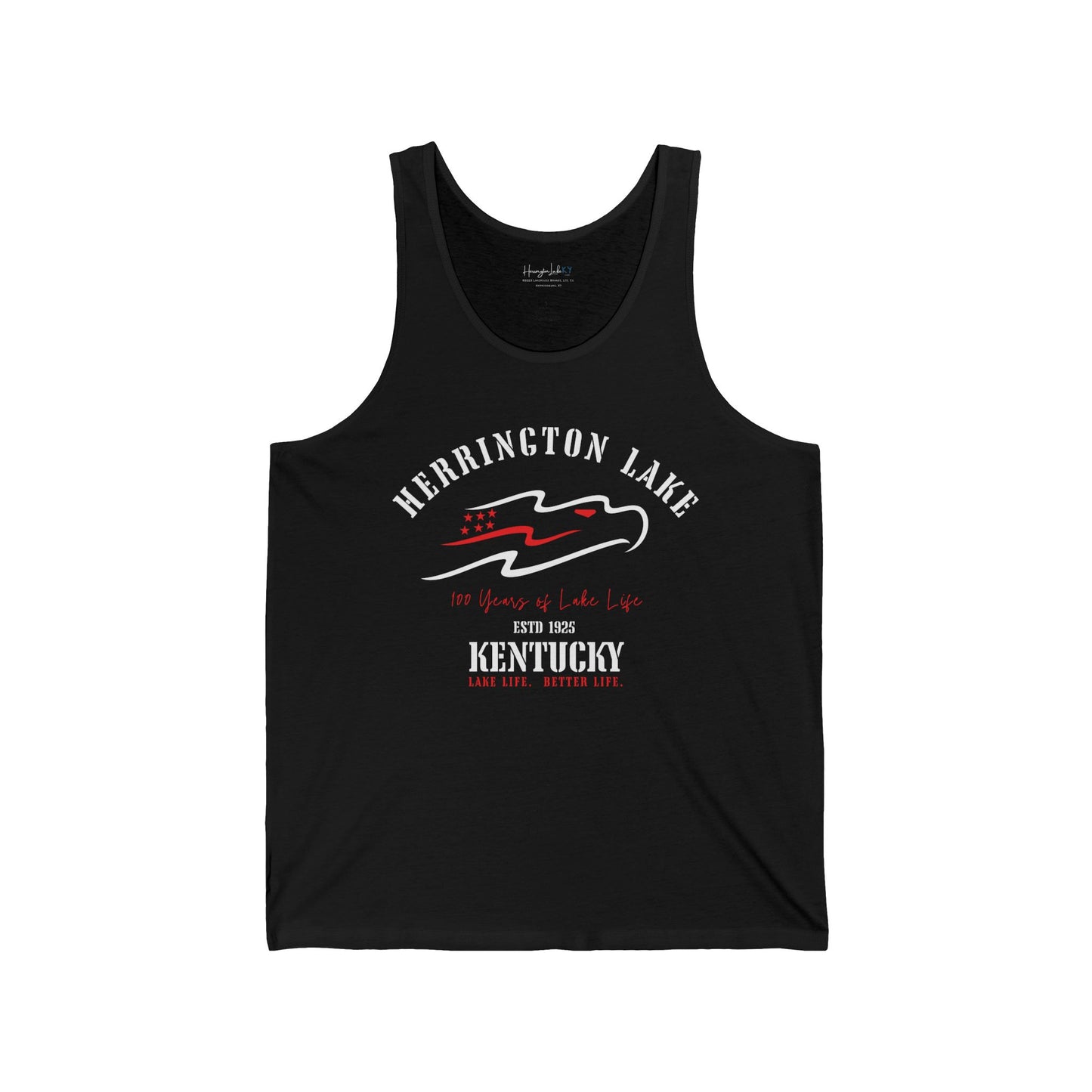 "Heritage Eagle" Herrington Lake Patriots Collection Jersey Knit Cotton Tank
