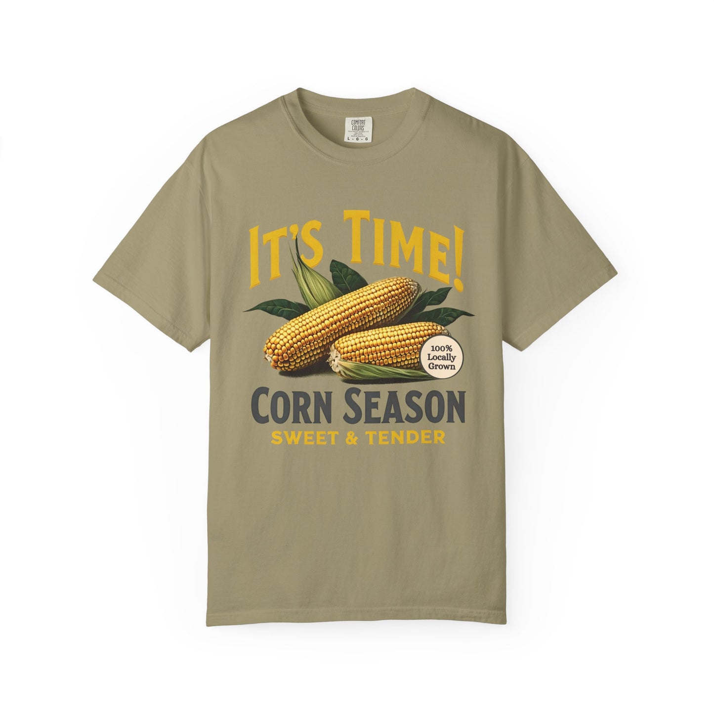"It's Corn Season" Premium Garment-Dyed Comfort Colors TShirt