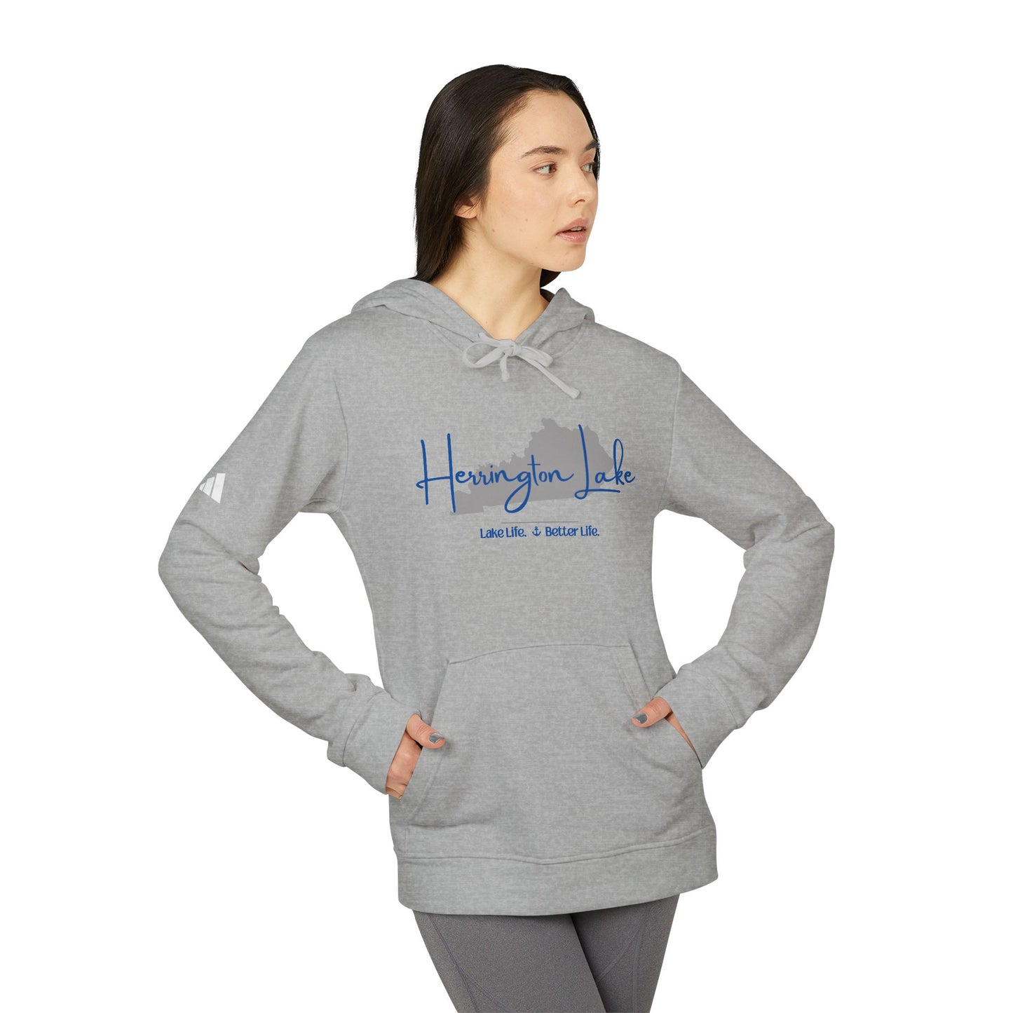 Herrington Lake Signature Collection adidas® Unisex Fleece Hoodie