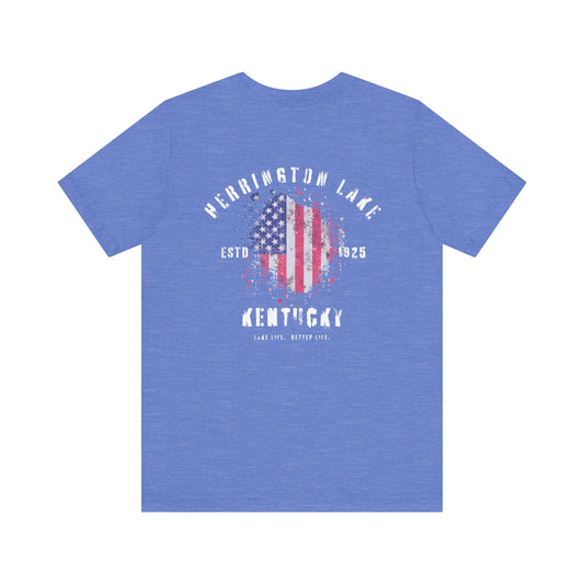 Herrington Lake Patriots Double-Sided Jersey Knit Cotton Tee