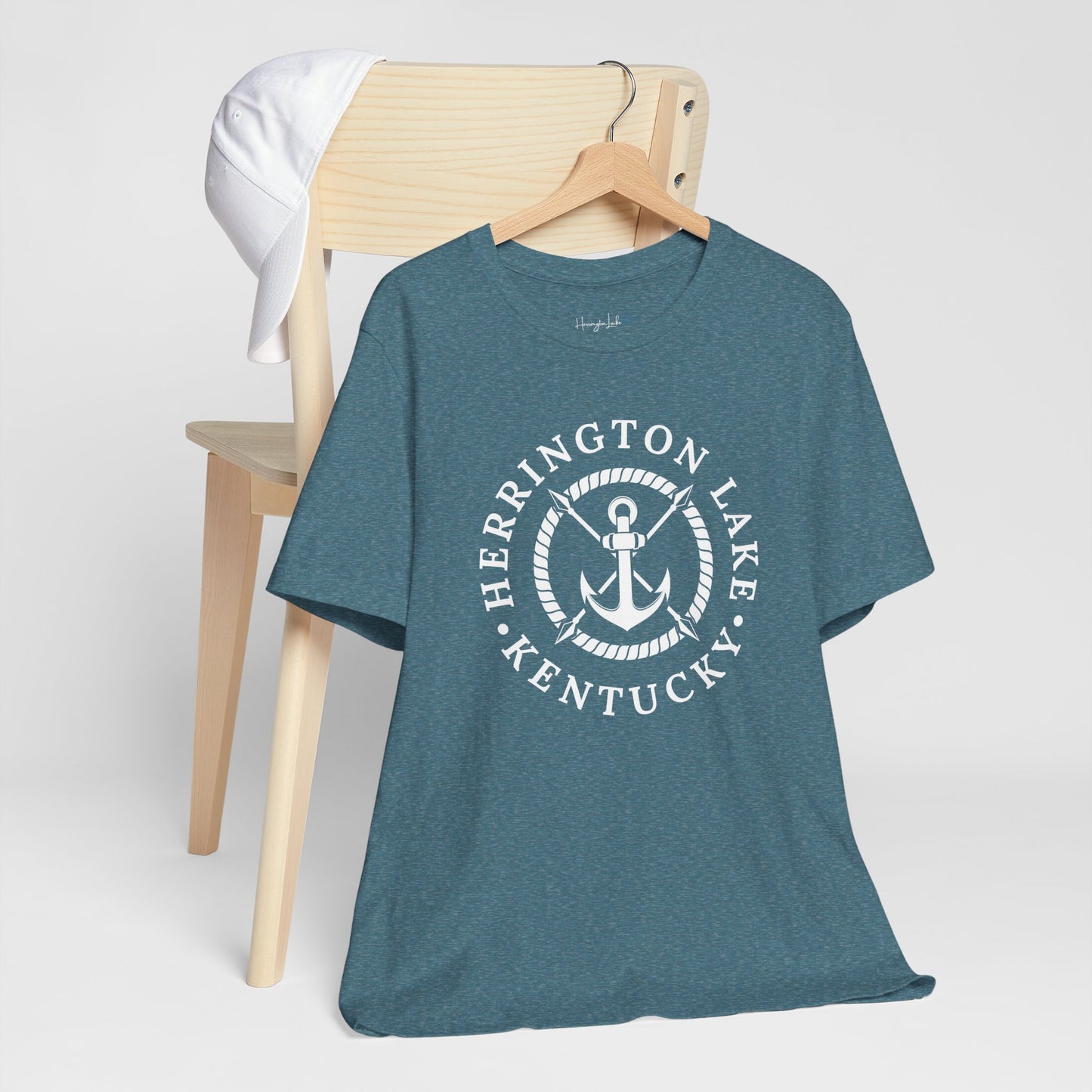 Herrington Lake Nautical Collection Anchor Jersey Knit Tee