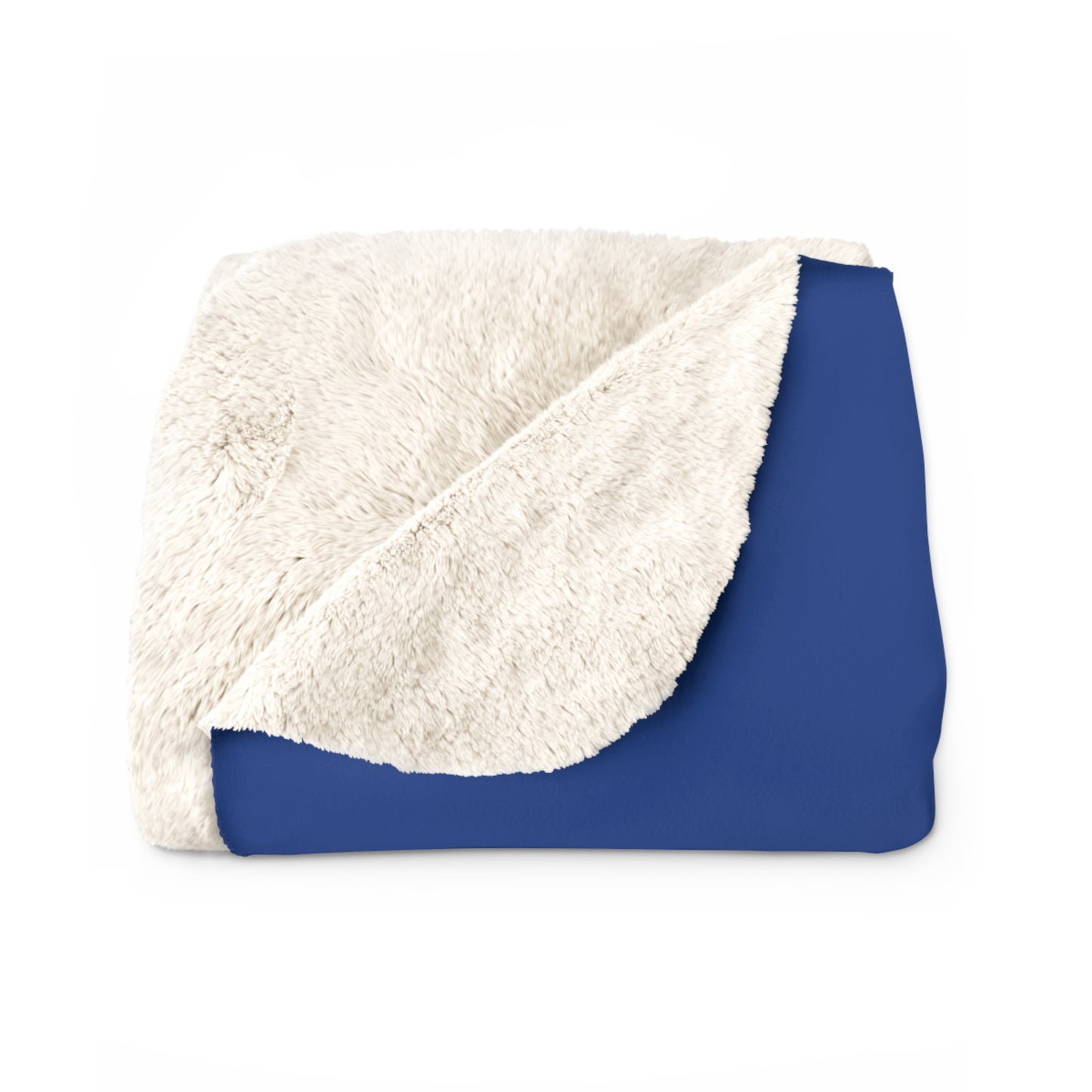 "Simply Herrington" Collection Sherpa Fleece Blanket (Blue)