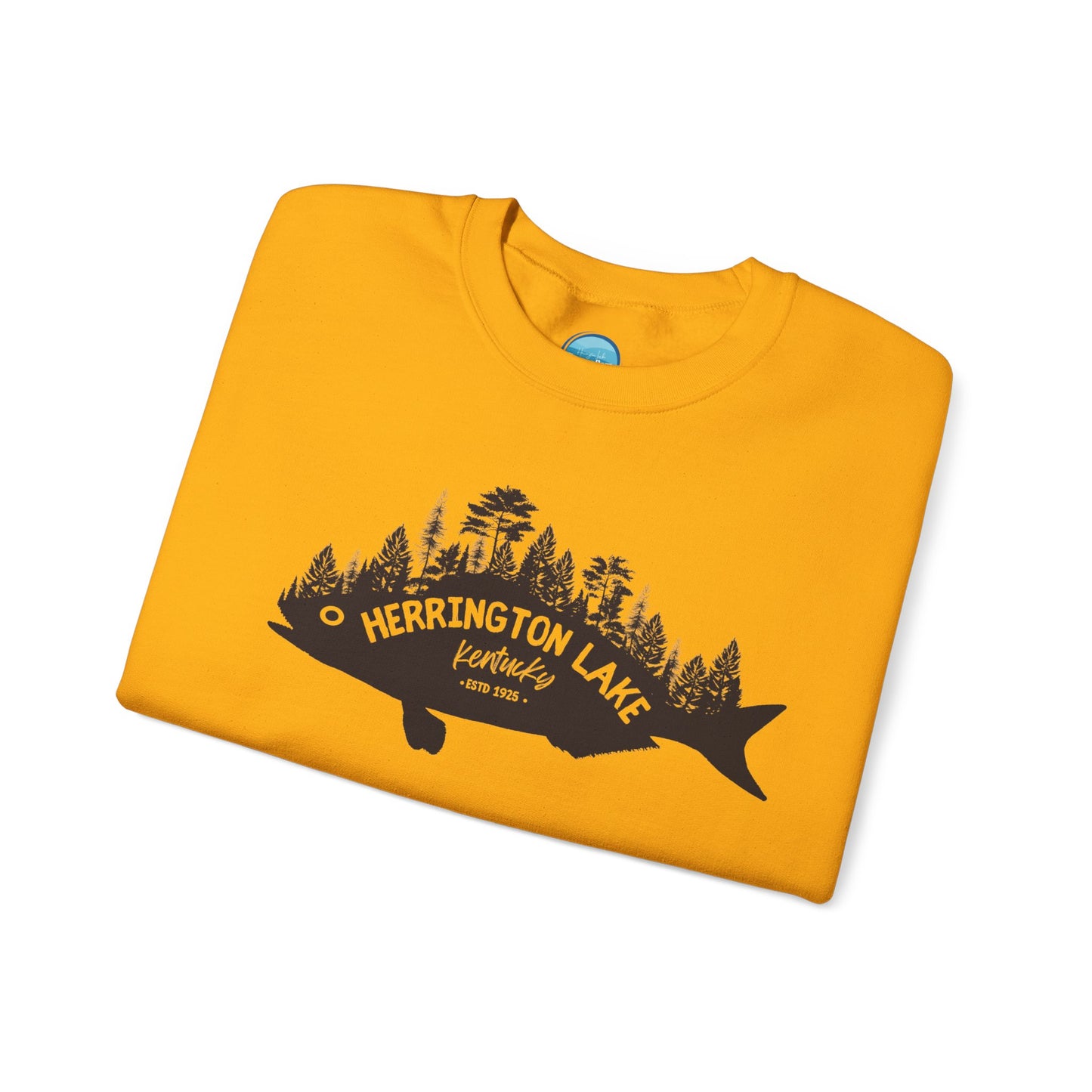 "Fishy Landscape" Unisex Heavy Blend™ Crewneck Sweatshirt