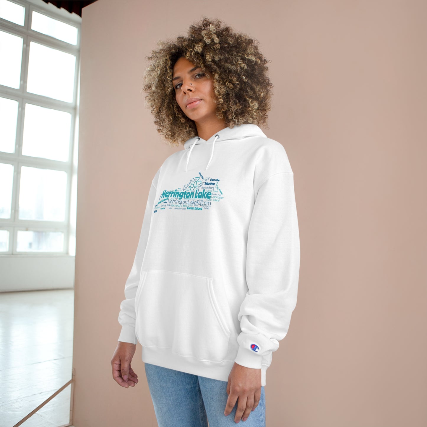 Champion™ Herrington Lake Kentucky WordCloud Hoodie