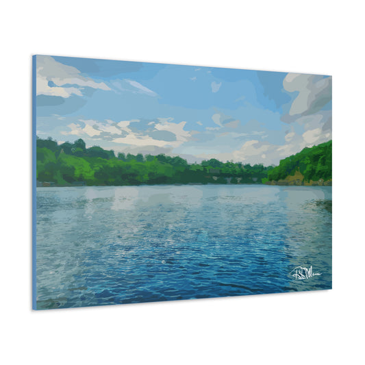 "Herrington LakeScape - 1" Canvas Gallery Wraps