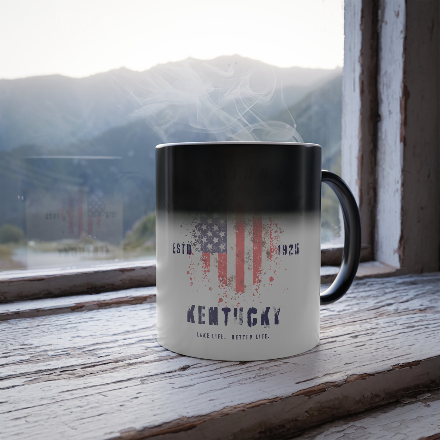 Herrington Lake Patriots Color Morphing Mug, 11oz