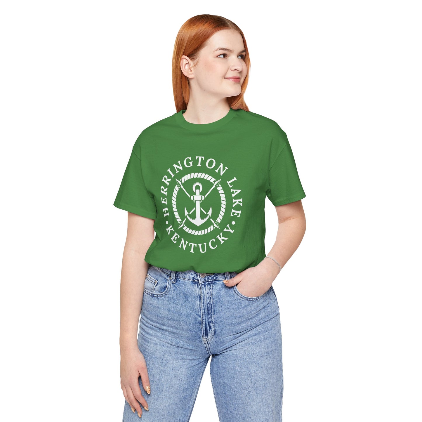 Herrington Lake Nautical Collection Anchor Jersey Knit Tee