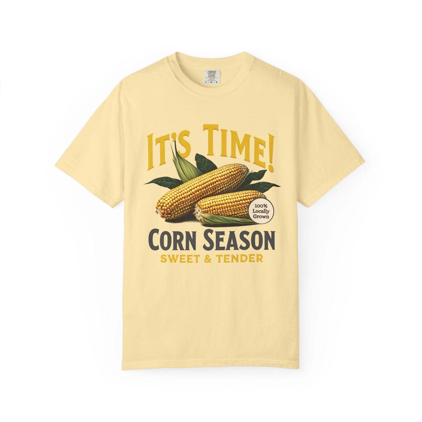 "It's Corn Season" Premium Garment-Dyed Comfort Colors TShirt