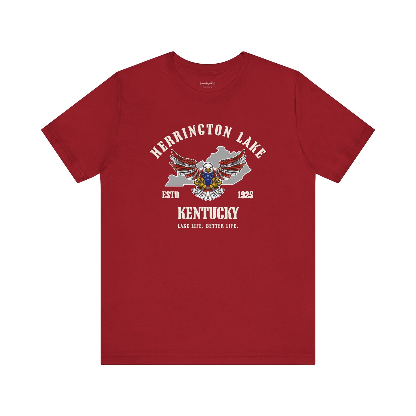 "Screaming Eagle" Herrington Lake Patriots Collection Jersey Knit Cotton Tee