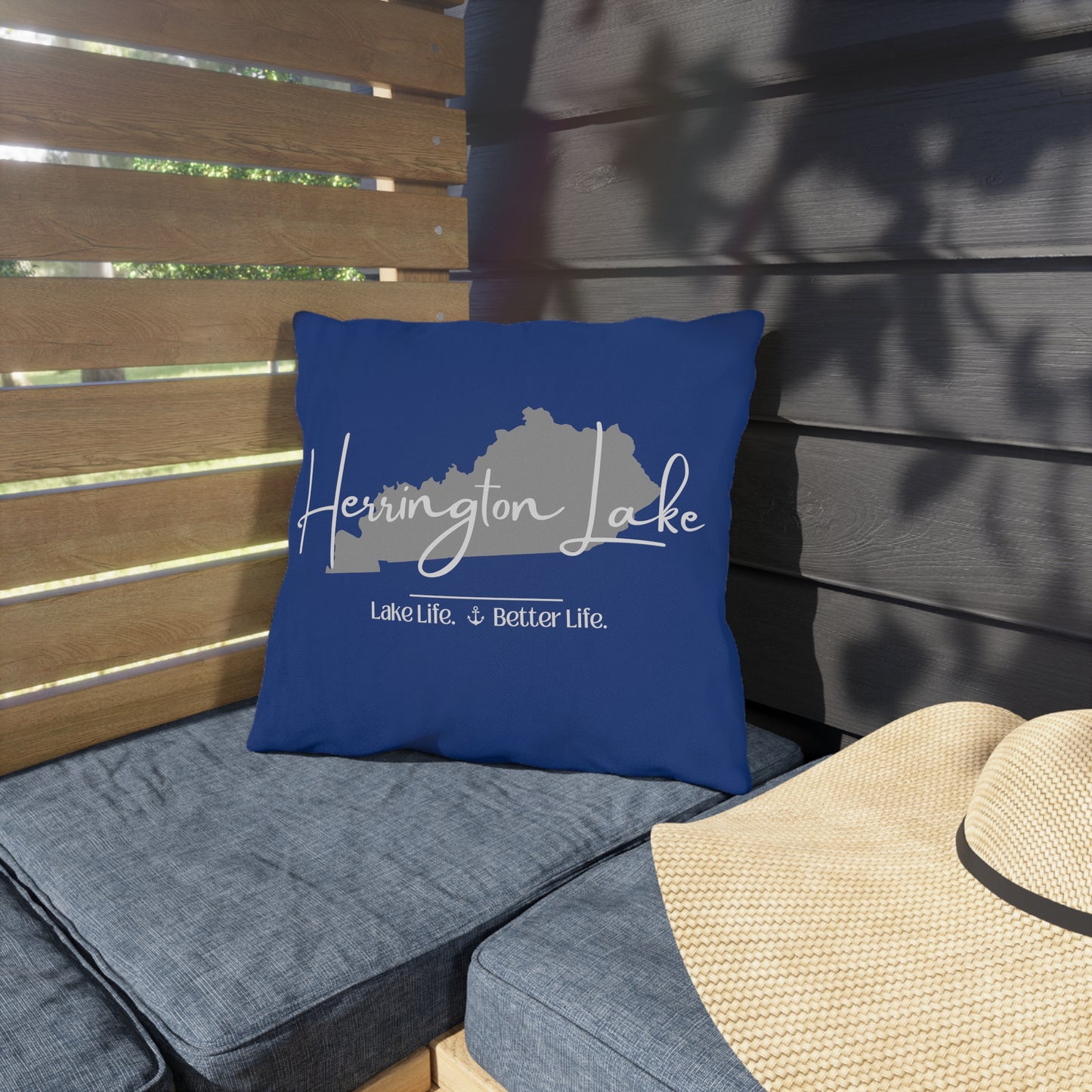 Herrington Lake Signature Collection Outdoor Pillows (Blue)