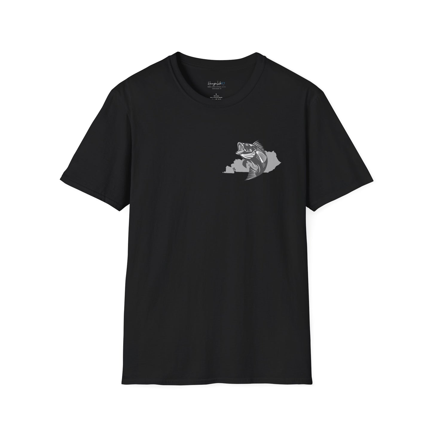 HLKY Bass Club Soft Ringspun Cotton Double-Sided Tee