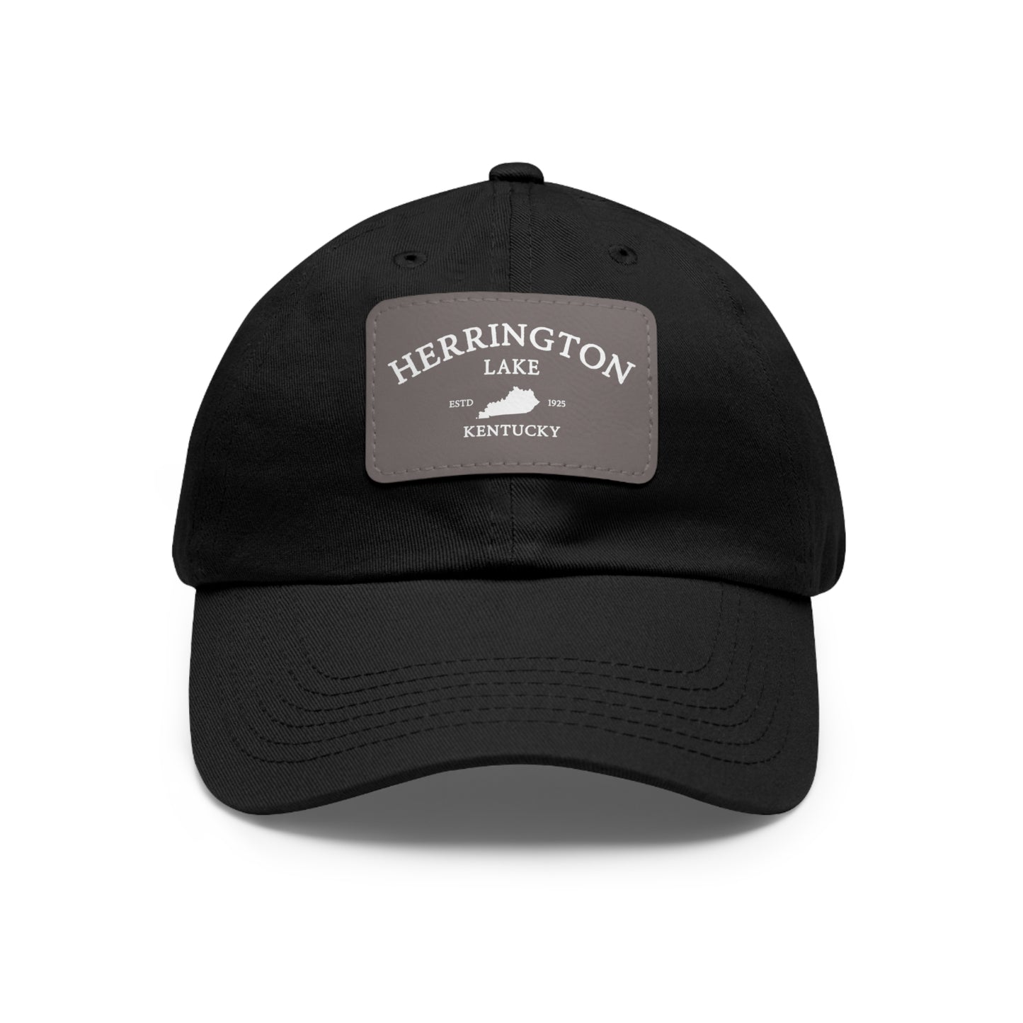 "Simply Herrington" Collection Dad Hat with Leather Patch