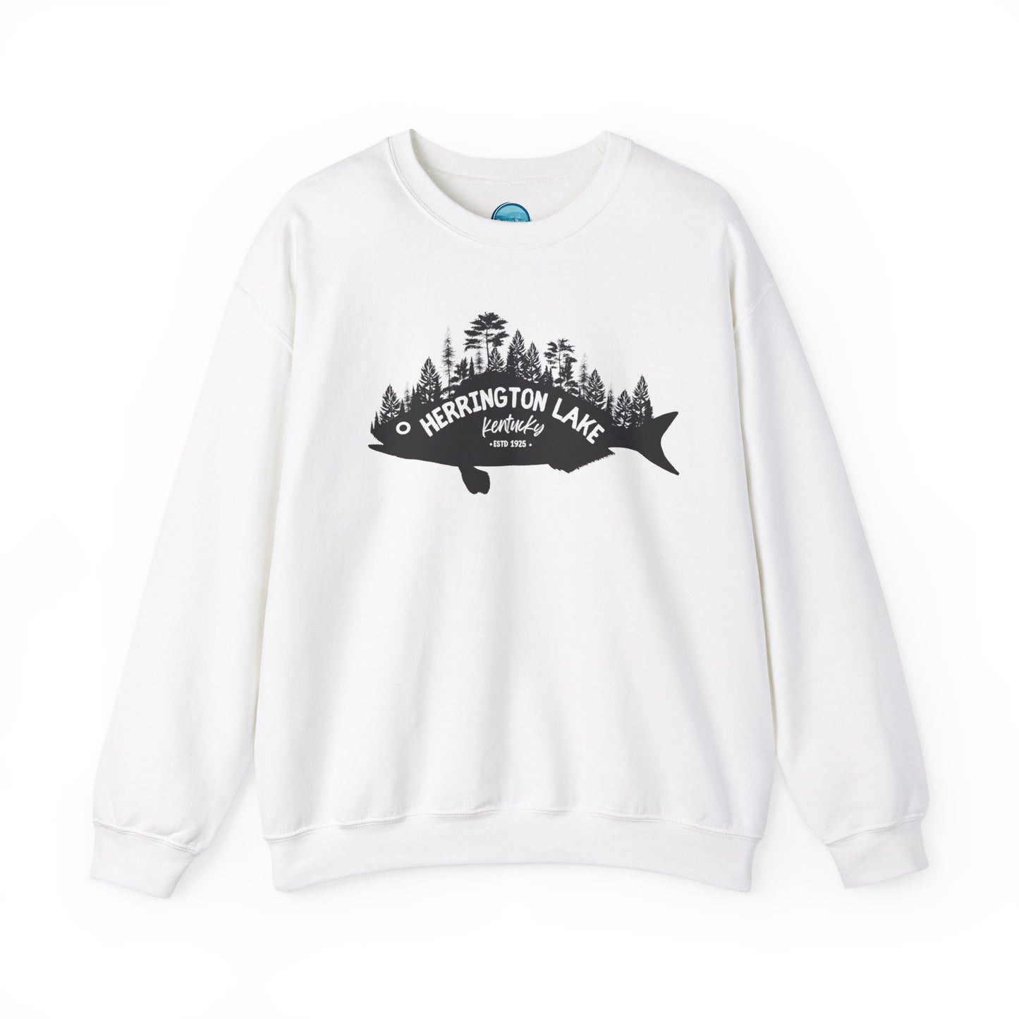 "Fishy Landscape" Unisex Heavy Blend™ Crewneck Sweatshirt