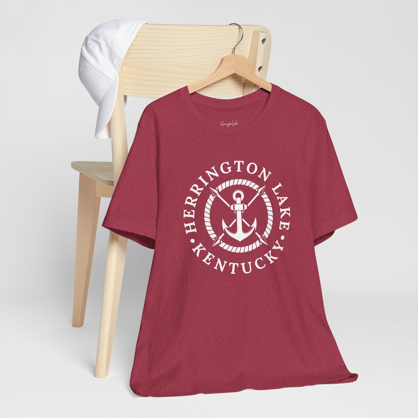Herrington Lake Nautical Collection Anchor Jersey Knit Tee