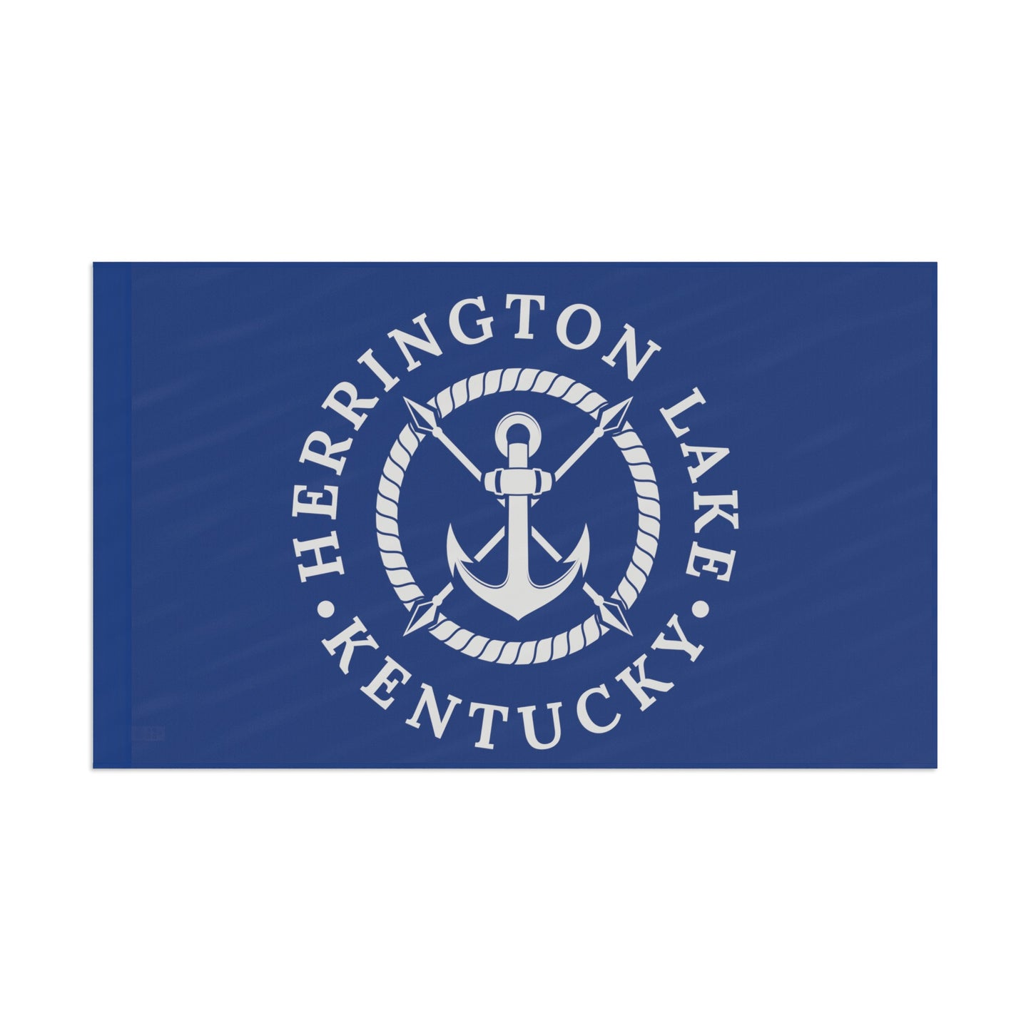 Herrington Lake Nautical Collection Flag - Blue