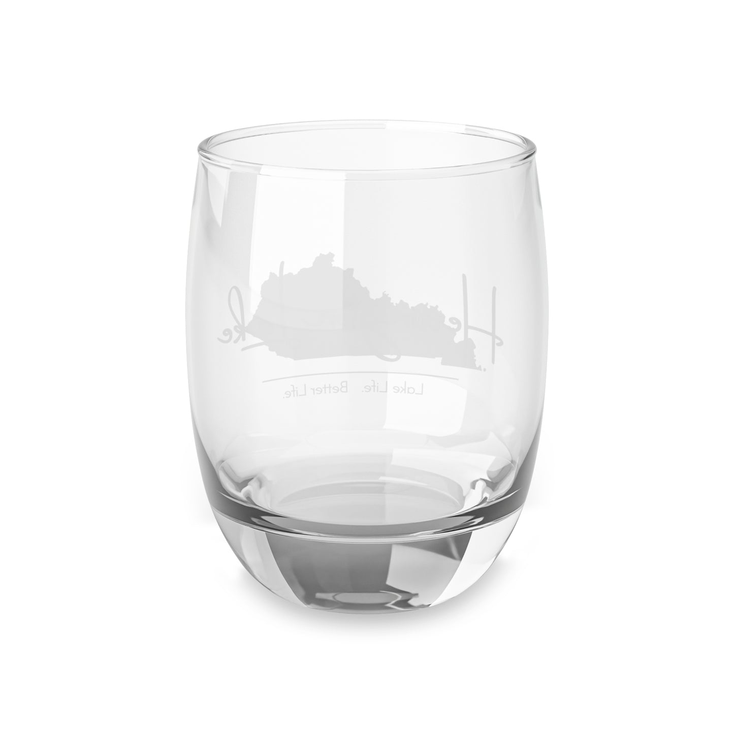 Herrington Lake Signature Whiskey Glass, 6oz (White/Grey)