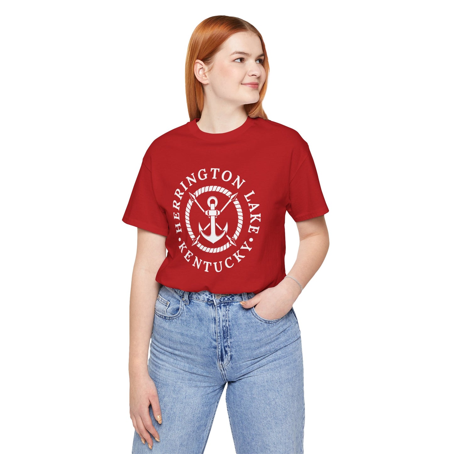 Herrington Lake Nautical Collection Anchor Jersey Knit Tee