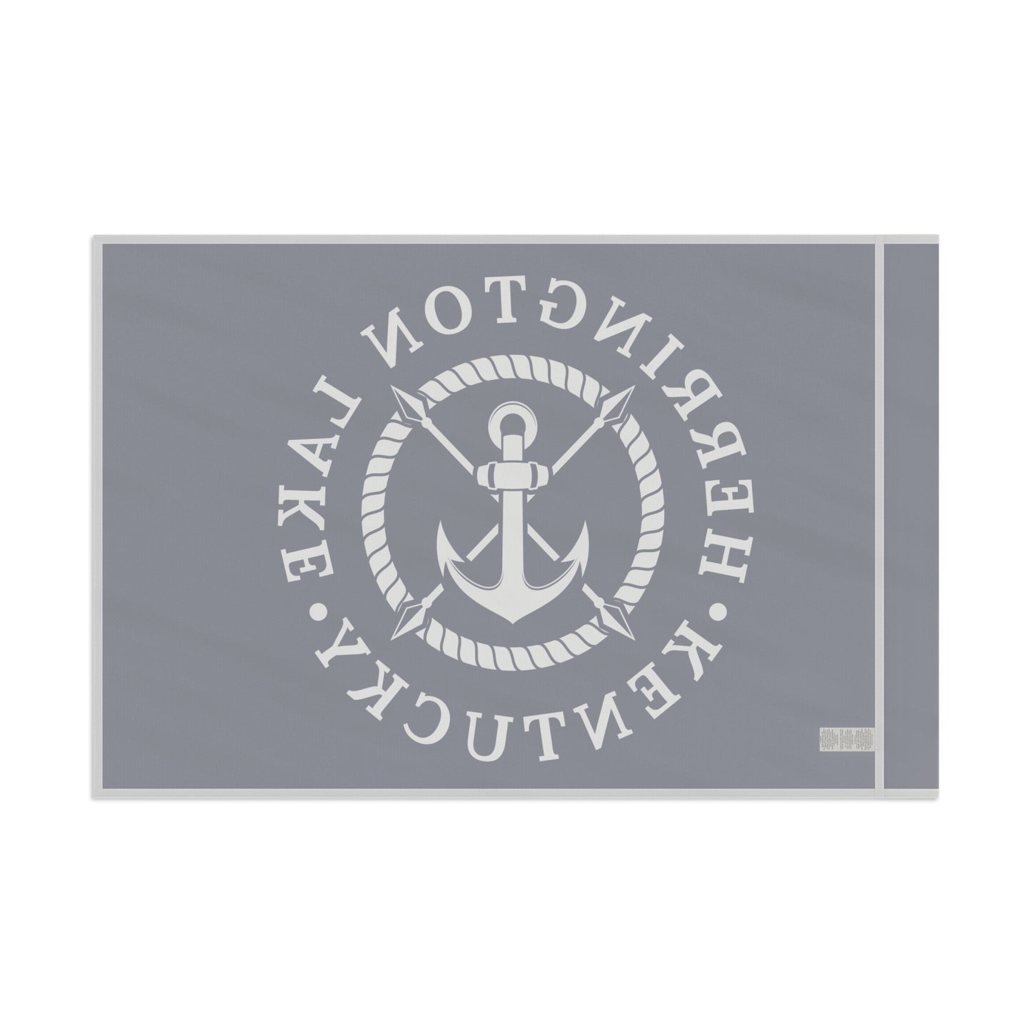 Herrington Lake Nautical Collection Flag - Blue