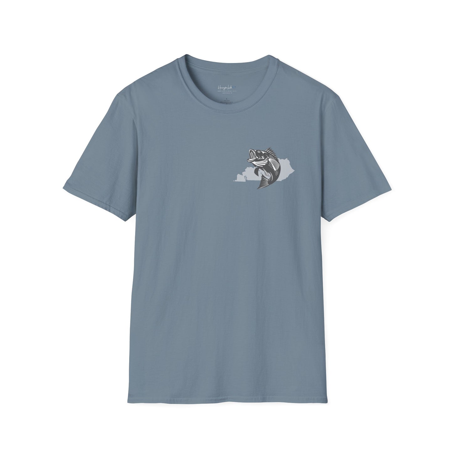 HLKY Bass Club Soft Ringspun Cotton Double-Sided Tee
